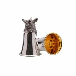 Angebote ⌛ Schleissner Tierkopfbecher Fuchs H 13 Cm Sterling Silber ❤️