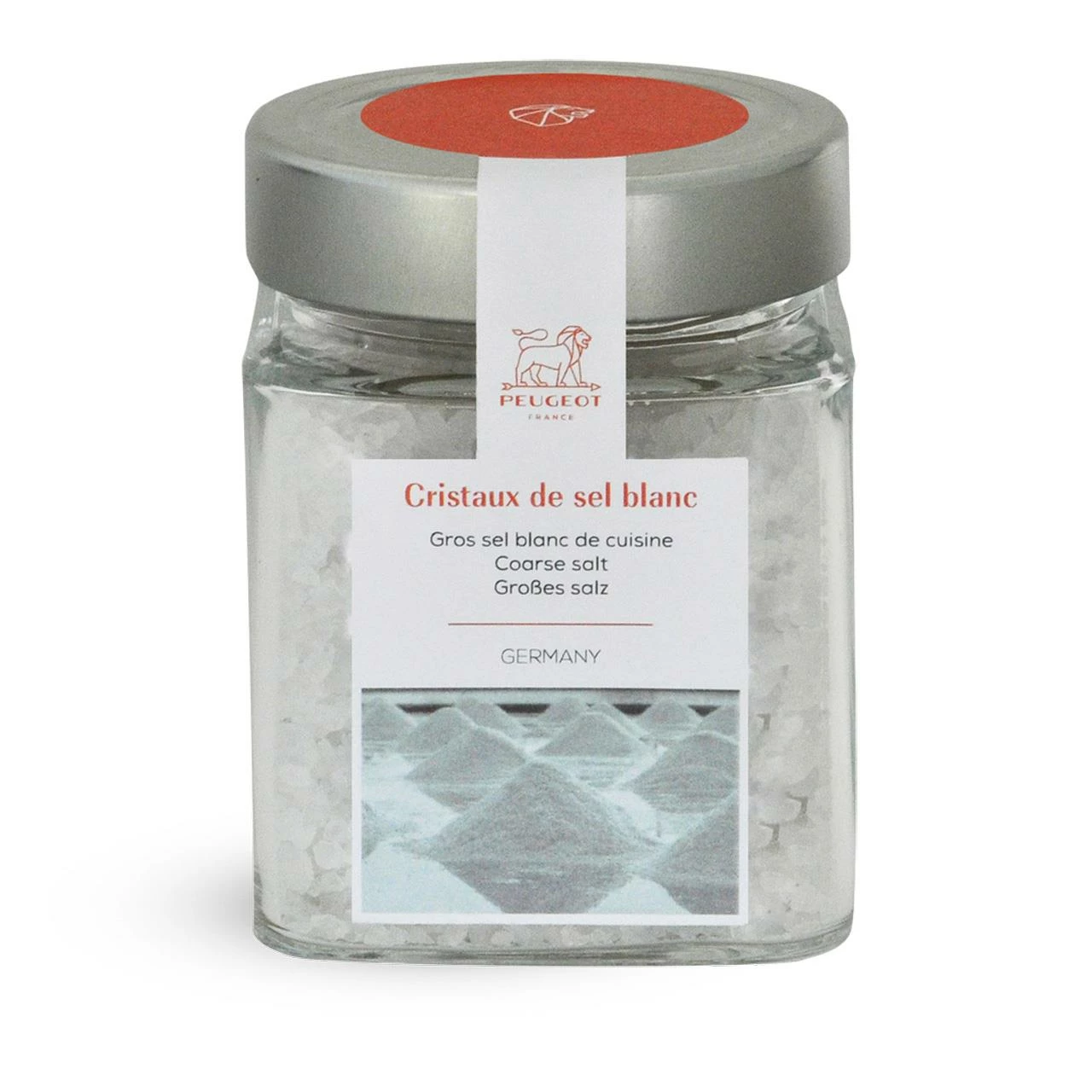 Neu 👍 Peugeot Glas Mit Weißem Salz 370 G 🤩 1 Neu 👍 Peugeot Glas Mit Weißem Salz 370 G 🤩