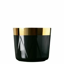 Blitzangebot 👍 Sieger By Fürstenberg Becher Schwarz Trommelrelief 😀