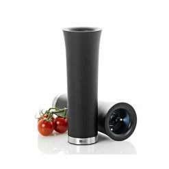 Angebote 🔥 AdHoc Elektrische Pfeffer-/Salzmühle 20 Cm Schwarz ✔️