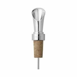 Auslauf 🌟 Georg Jensen Weinausgießer 12,7 Cm Edelstahl/Kork 🤩